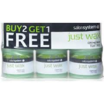 JUST WAX Tea Tree Wax - 2 + 1 FREE Pack